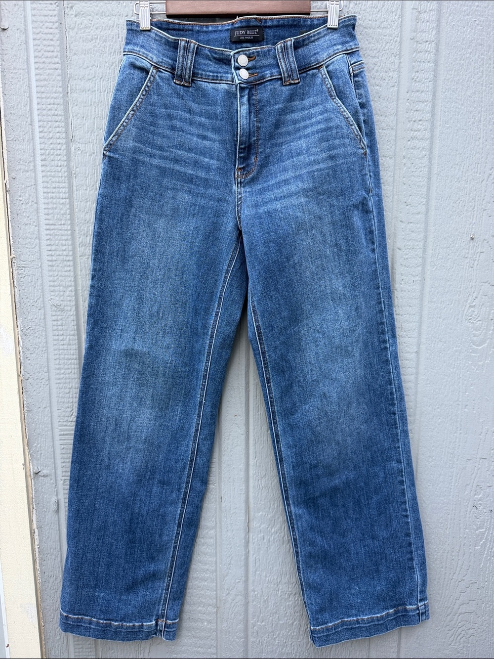Judy Blue Wide-Leg Jeans Size: 29